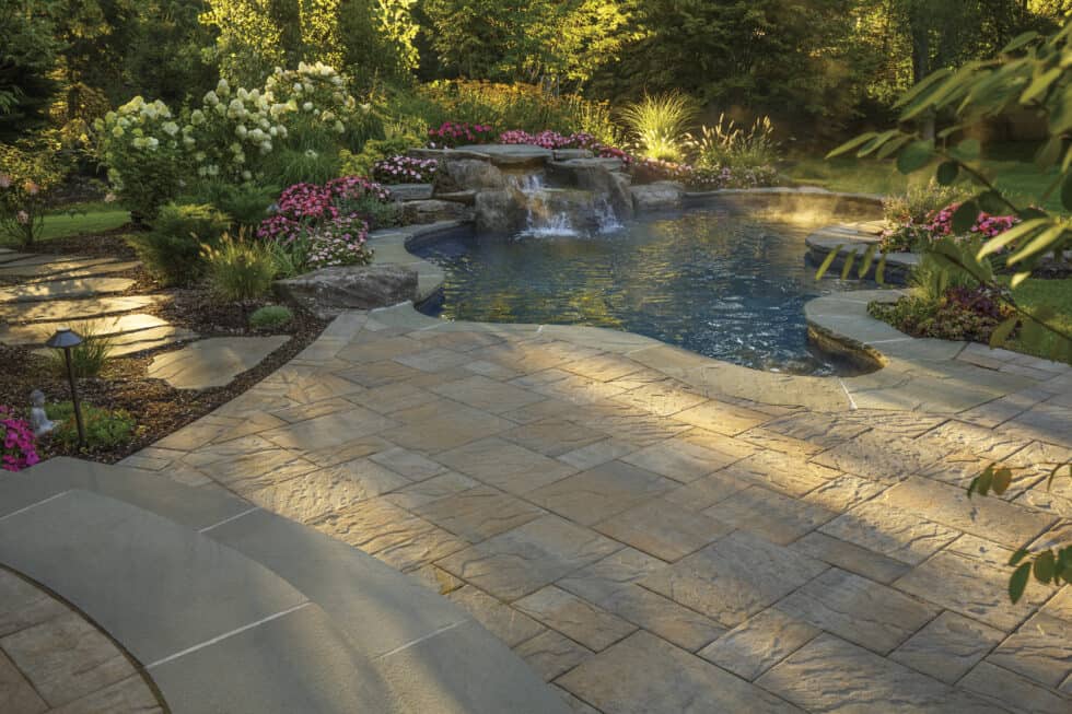 Pool installation in Little River, SC Pool installation process in backyard of home in Little River, SC