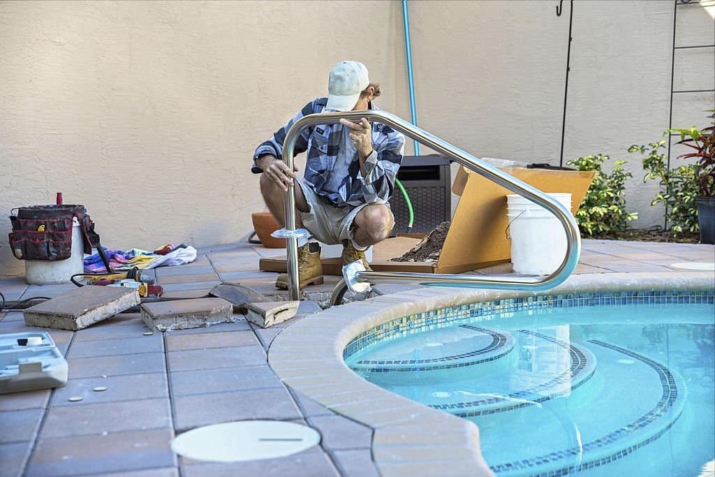Give guests something to look forward to with an accessible inground pool